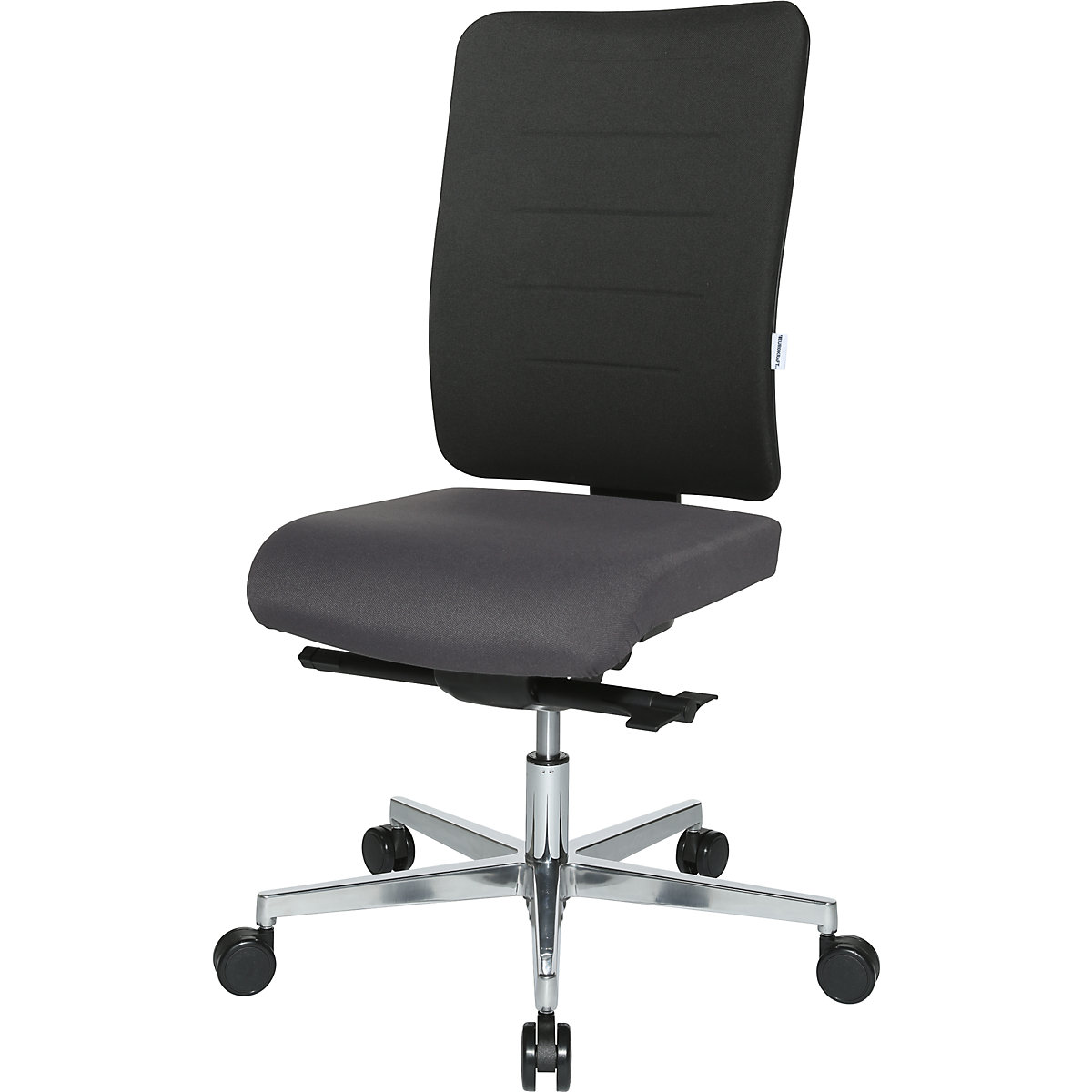 Siège de bureau V4 à assise contour plate &ndash; eurokraft pro
