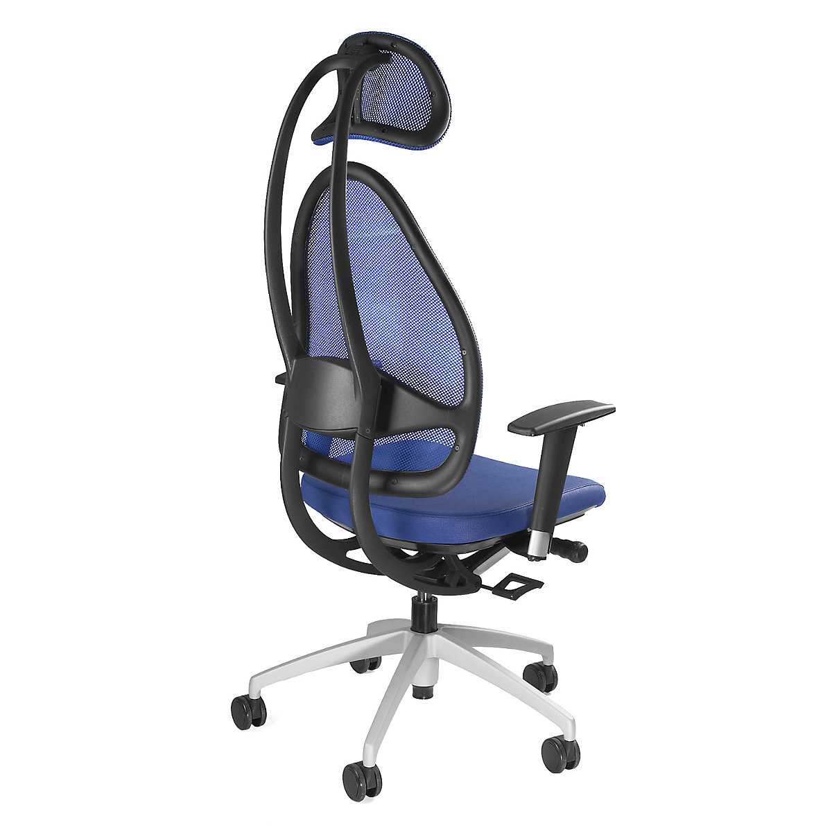 Siège de bureau design avec appuie-tête et dossier à mailles – Topstar (Illustration du produit 4)-3