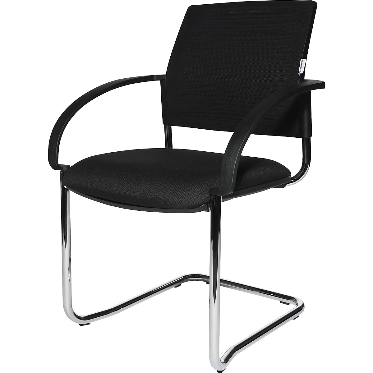 Chaises à piétement luge, lot de 2 – eurokraft pro (Illustration du produit 2)-1