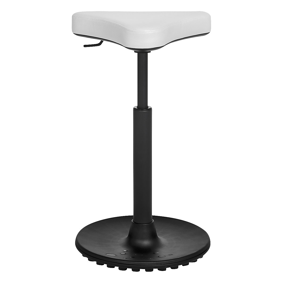 Tabouret SITNESS WORK – Topstar, habillage similicuir, blanc-7