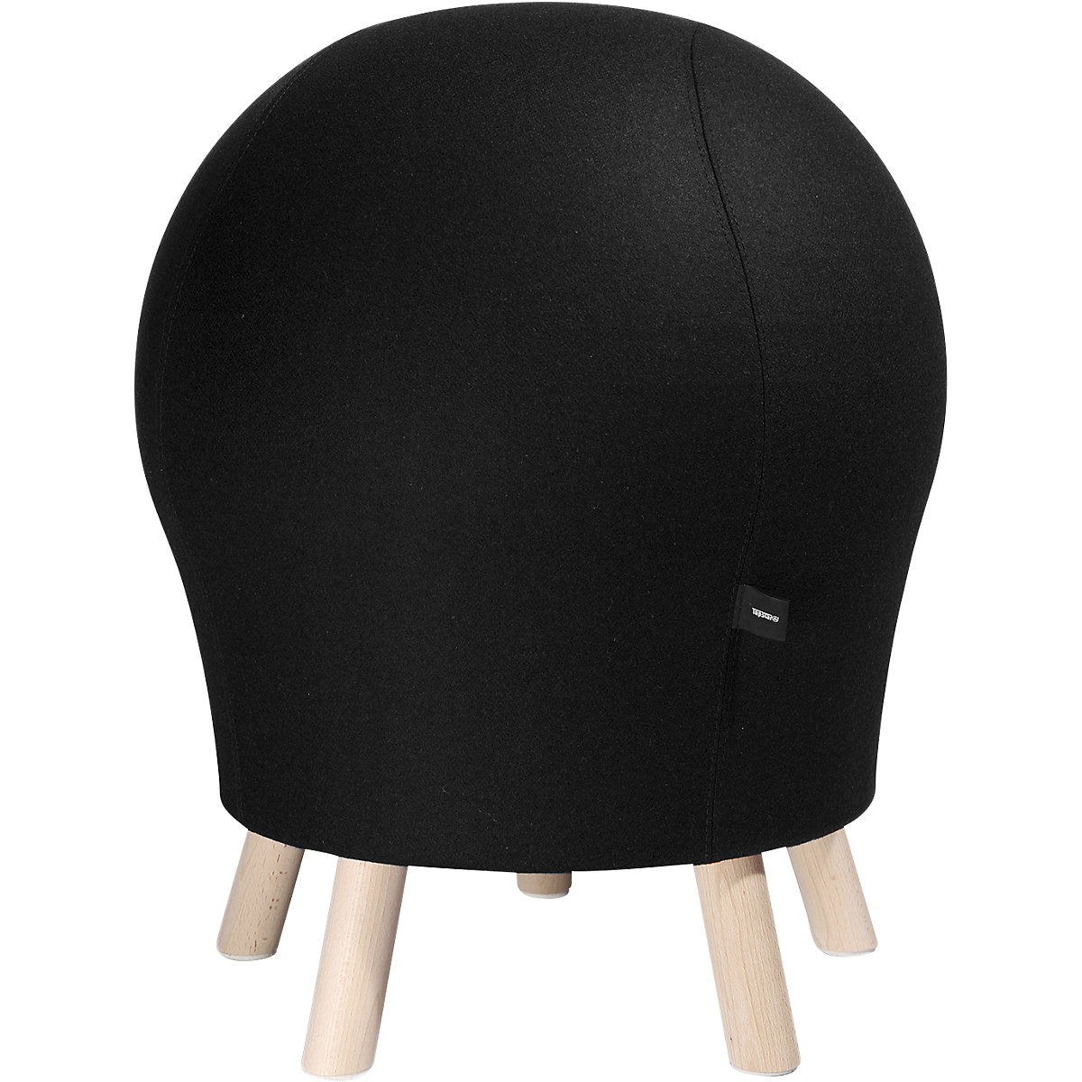 Tabouret ergonomique SITNESS 5 ALPINE – Topstar, hauteur assise 620 mm, habillage noir-7