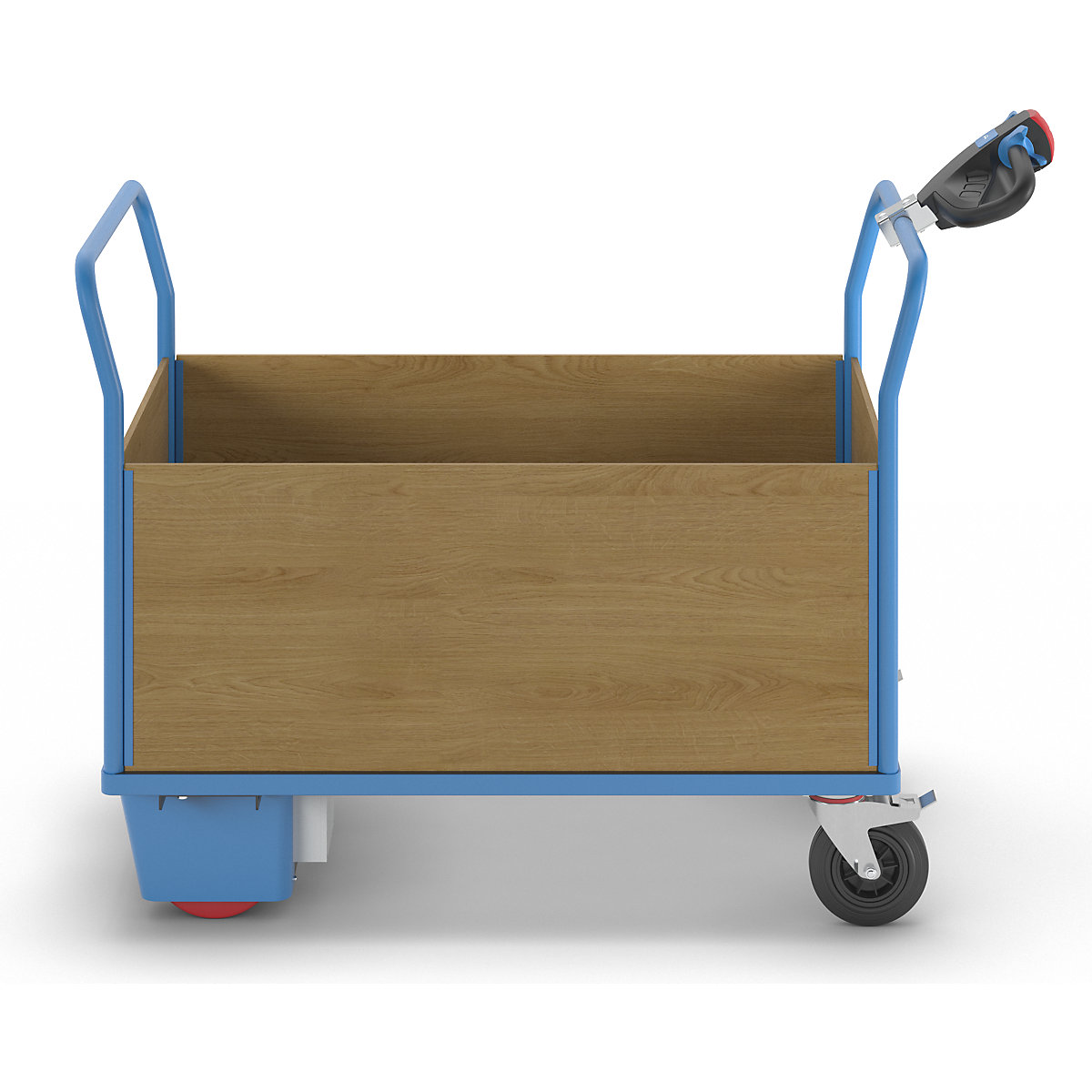 Carrello a pianale con azionamento elettrico – eurokraft pro (Foto prodotto 2)-1