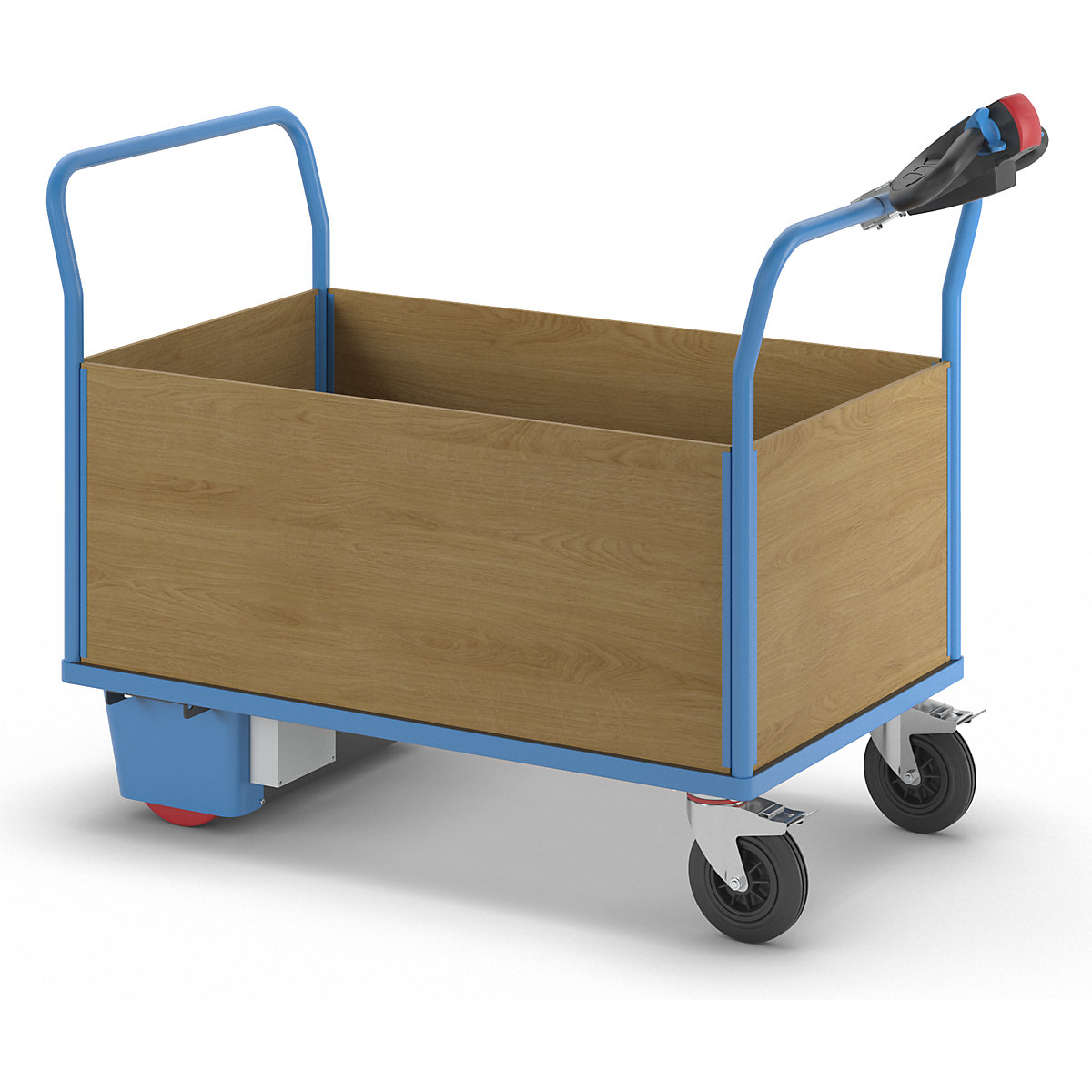 Carrello a pianale con azionamento elettrico – eurokraft pro (Foto prodotto 3)-2