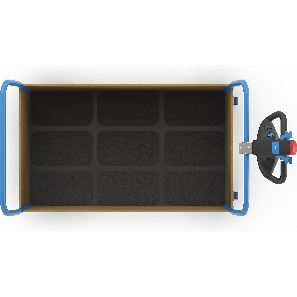 Carrello a pianale con azionamento elettrico – eurokraft pro (Foto prodotto 7)-6
