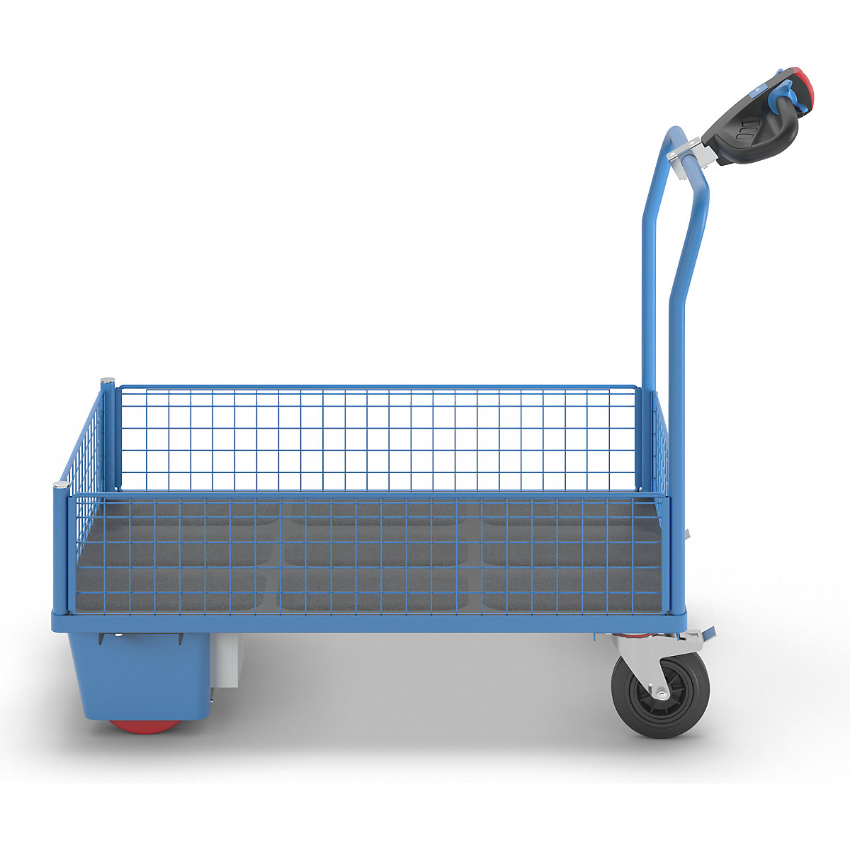 Carrello a pianale con azionamento elettrico – eurokraft pro (Foto prodotto 3)-2