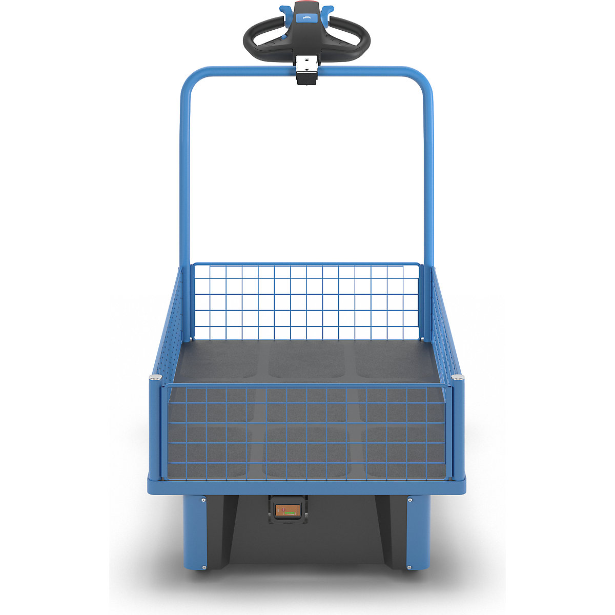 Carrello a pianale con azionamento elettrico – eurokraft pro (Foto prodotto 4)-3