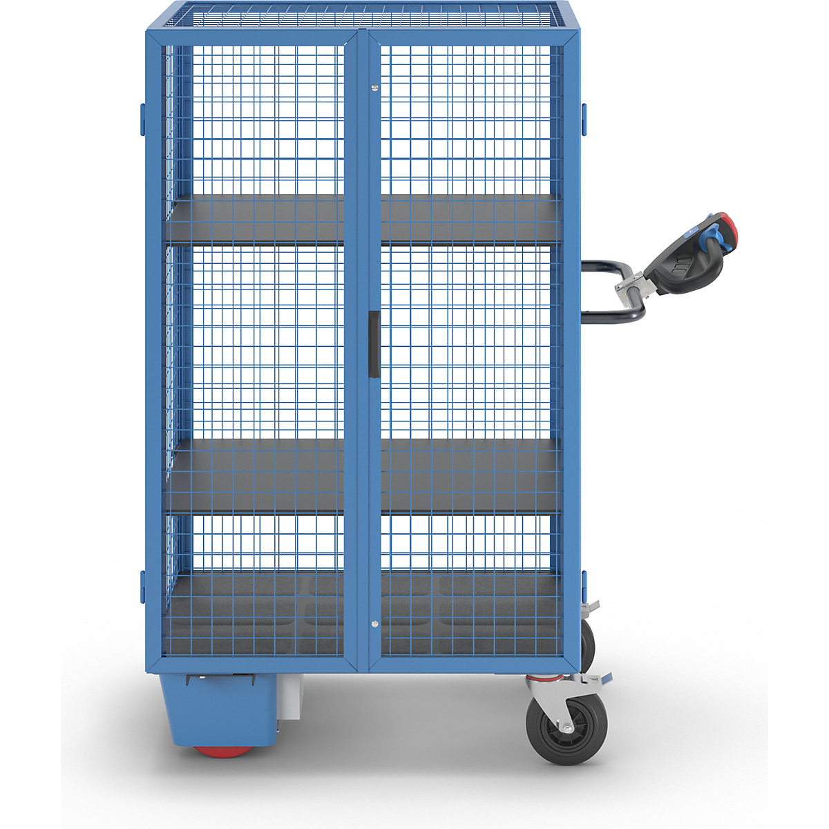 Carrello a ripiani con azionamento elettrico – eurokraft pro (Foto prodotto 17)-16