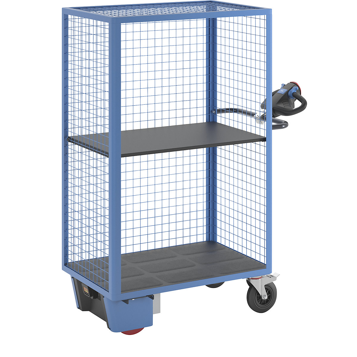 Carrello a ripiani con azionamento elettrico - eurokraft pro