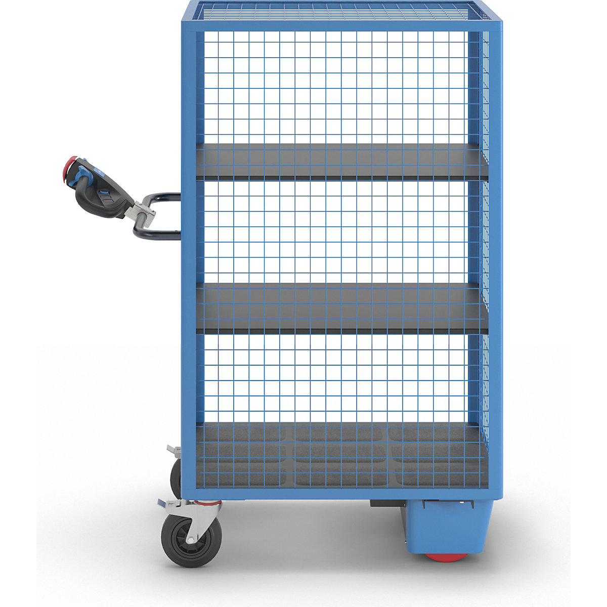 Carrello a ripiani con azionamento elettrico – eurokraft pro (Foto prodotto 5)-4