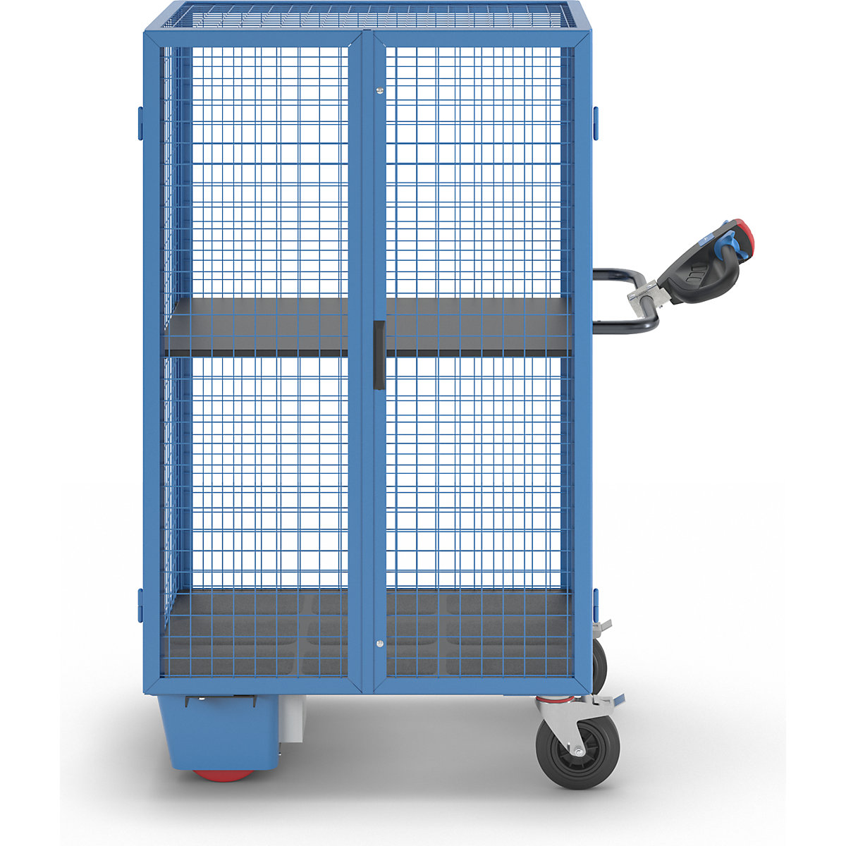 Carrello a ripiani con azionamento elettrico – eurokraft pro (Foto prodotto 15)-14