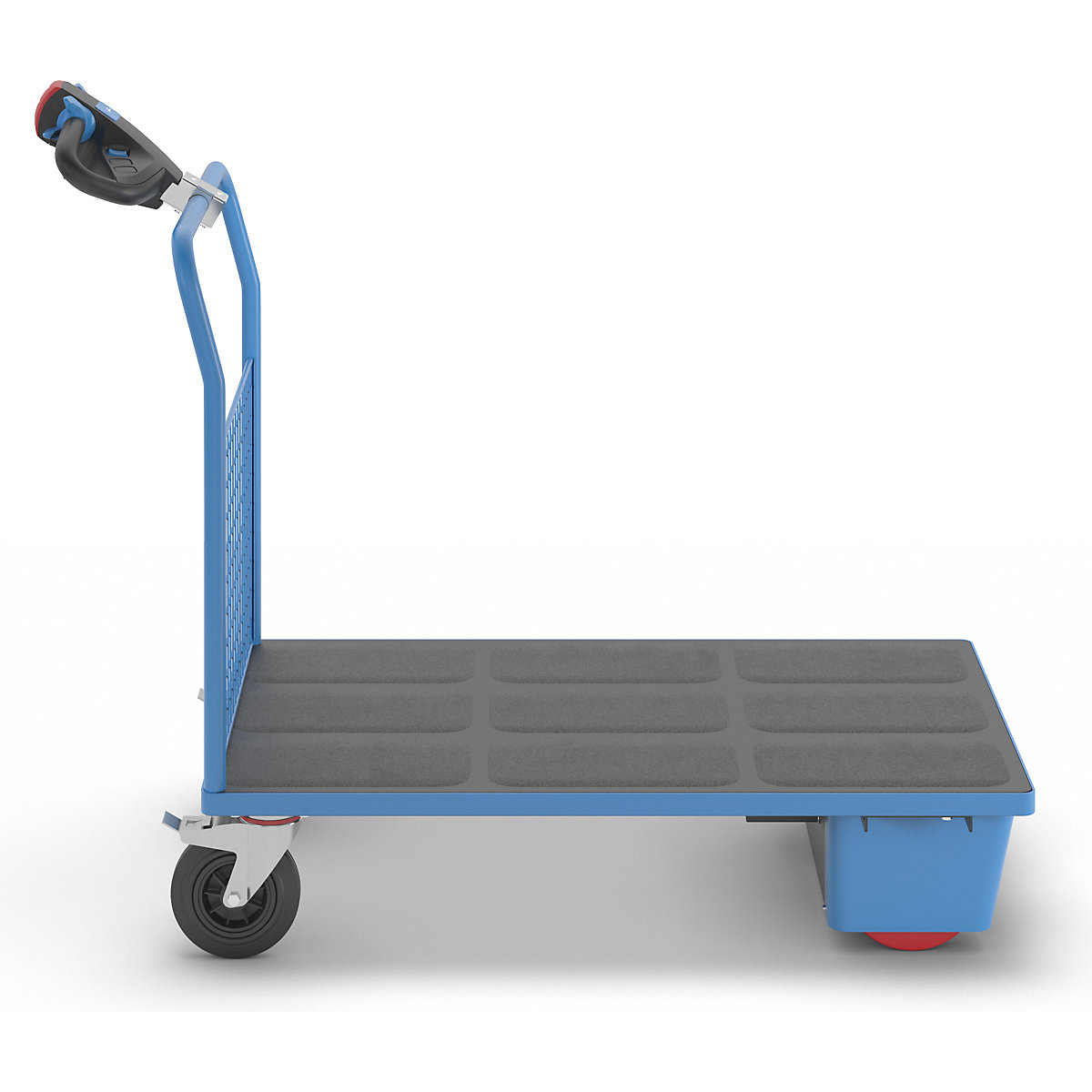 Cărucior cu platformă cu motor electric – eurokraft pro (Imagine produs 4)-3