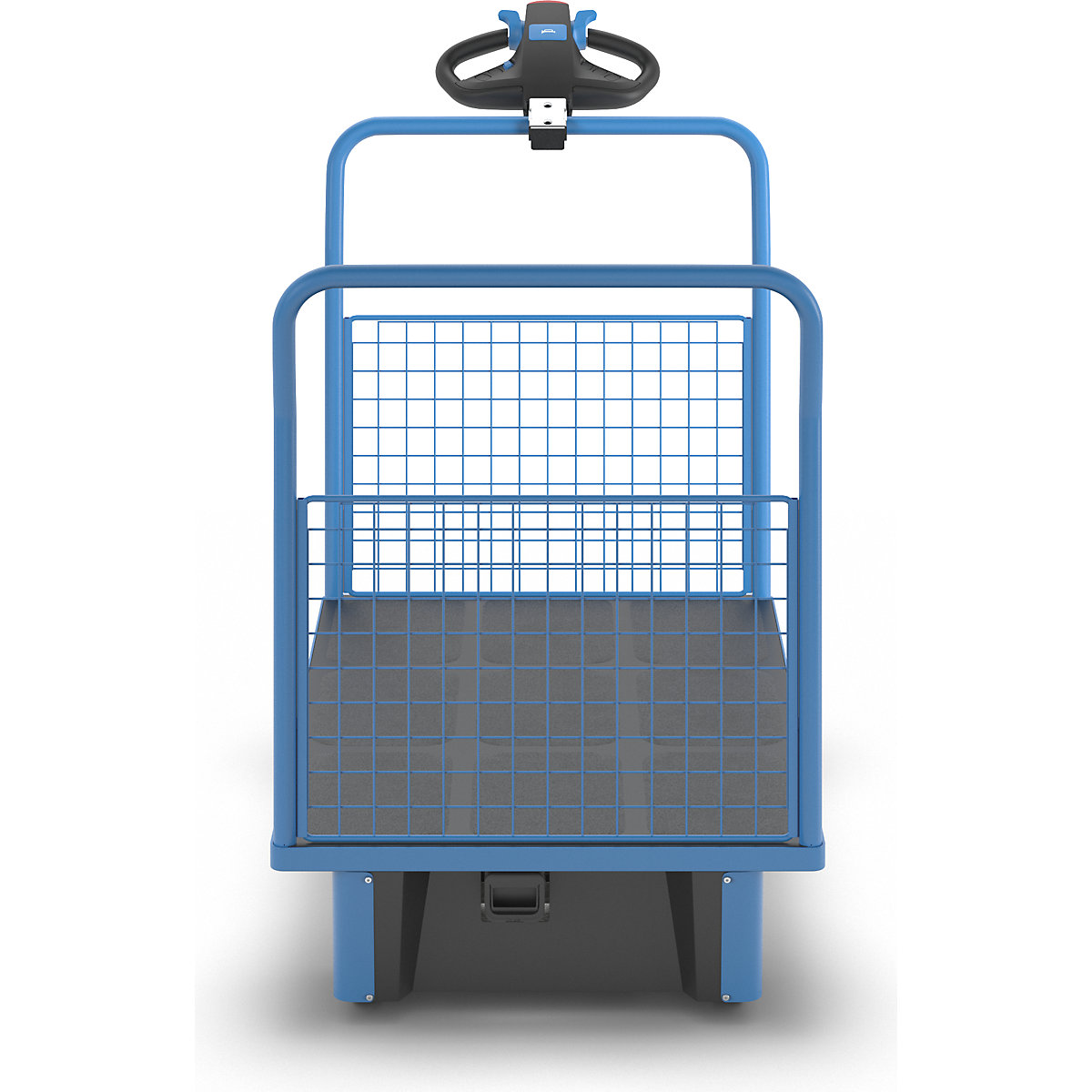 Cărucior cu platformă cu motor electric – eurokraft pro (Imagine produs 7)-6