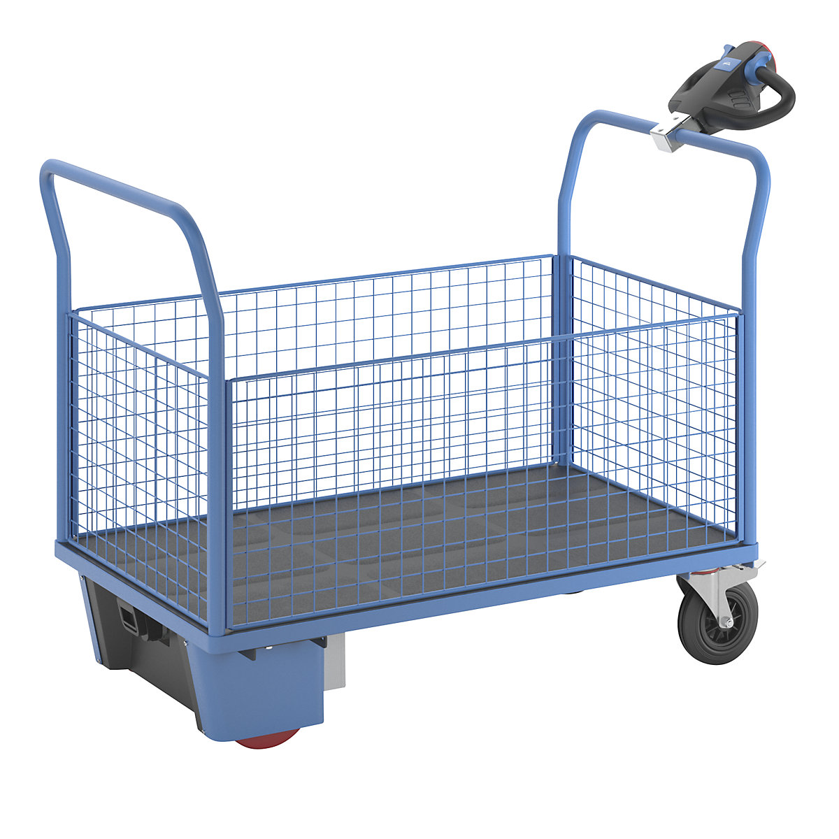 Cărucior cu platformă cu motor electric – eurokraft pro