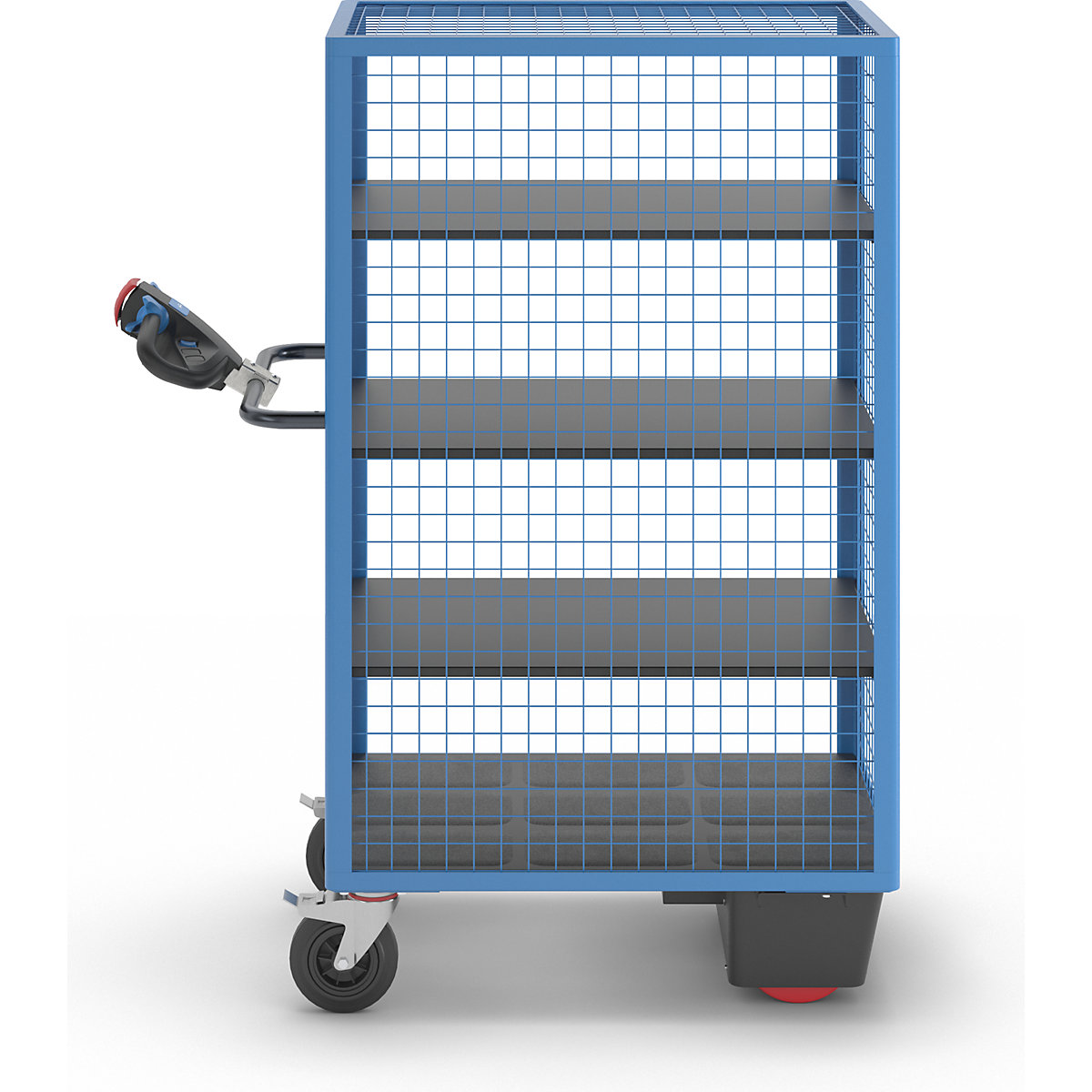 Cărucior etajat cu motor electric – eurokraft pro (Imagine produs 9)-8