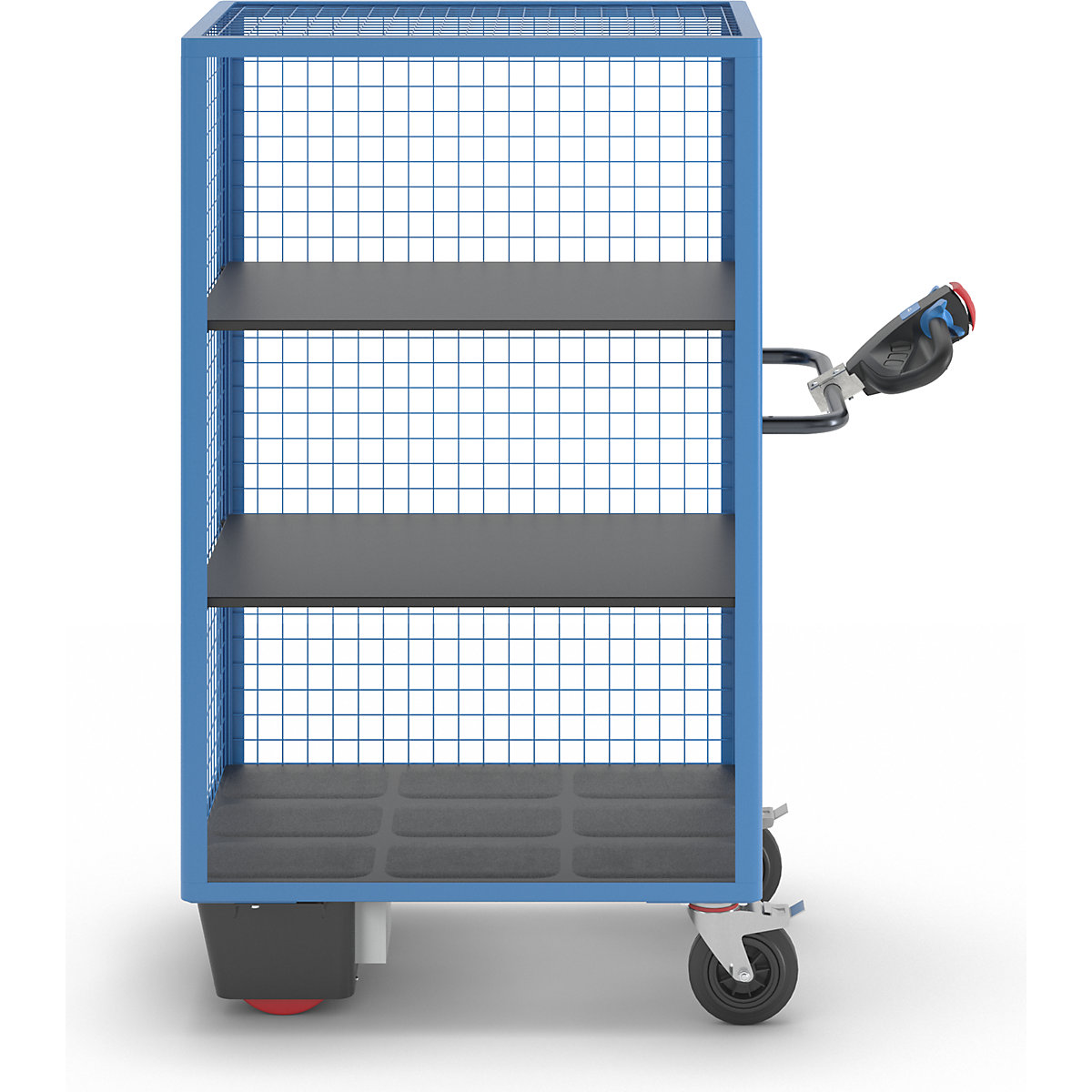 Cărucior etajat cu motor electric – eurokraft pro (Imagine produs 6)-5