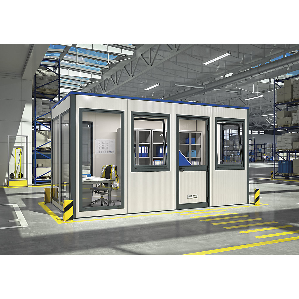 Modular buildings, partition wall systems, factory offices KAISER+KRAFT