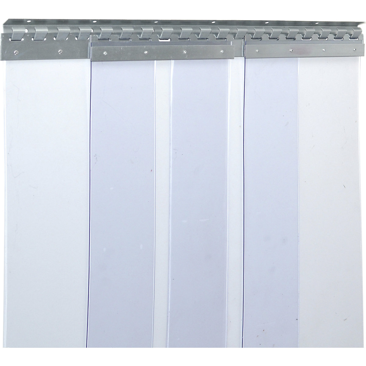 Strip curtain, price/m², width x thickness 300 x 3 mm, overlap 3 hooks = 136 mm-10