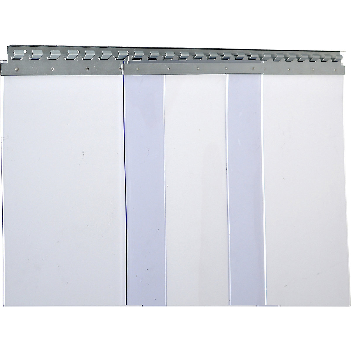 Strip curtain, price/m², width x thickness 400 x 4 mm, overlap 2 hooks = 113 mm-10