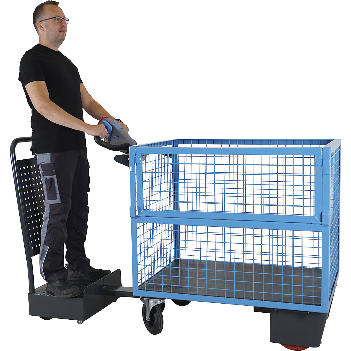 Carro-caja con accionamiento eléctrico – eurokraft pro (Imagen del producto 6)-5