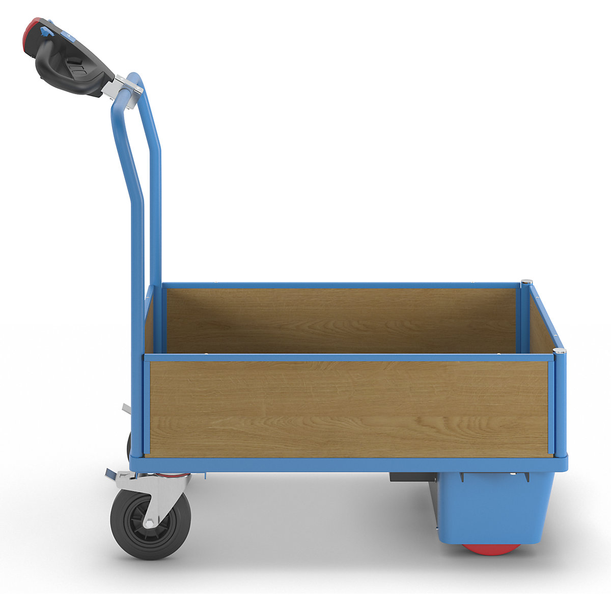 Carro de plataforma con accionamiento eléctrico – eurokraft pro (Imagen del producto 2)-1
