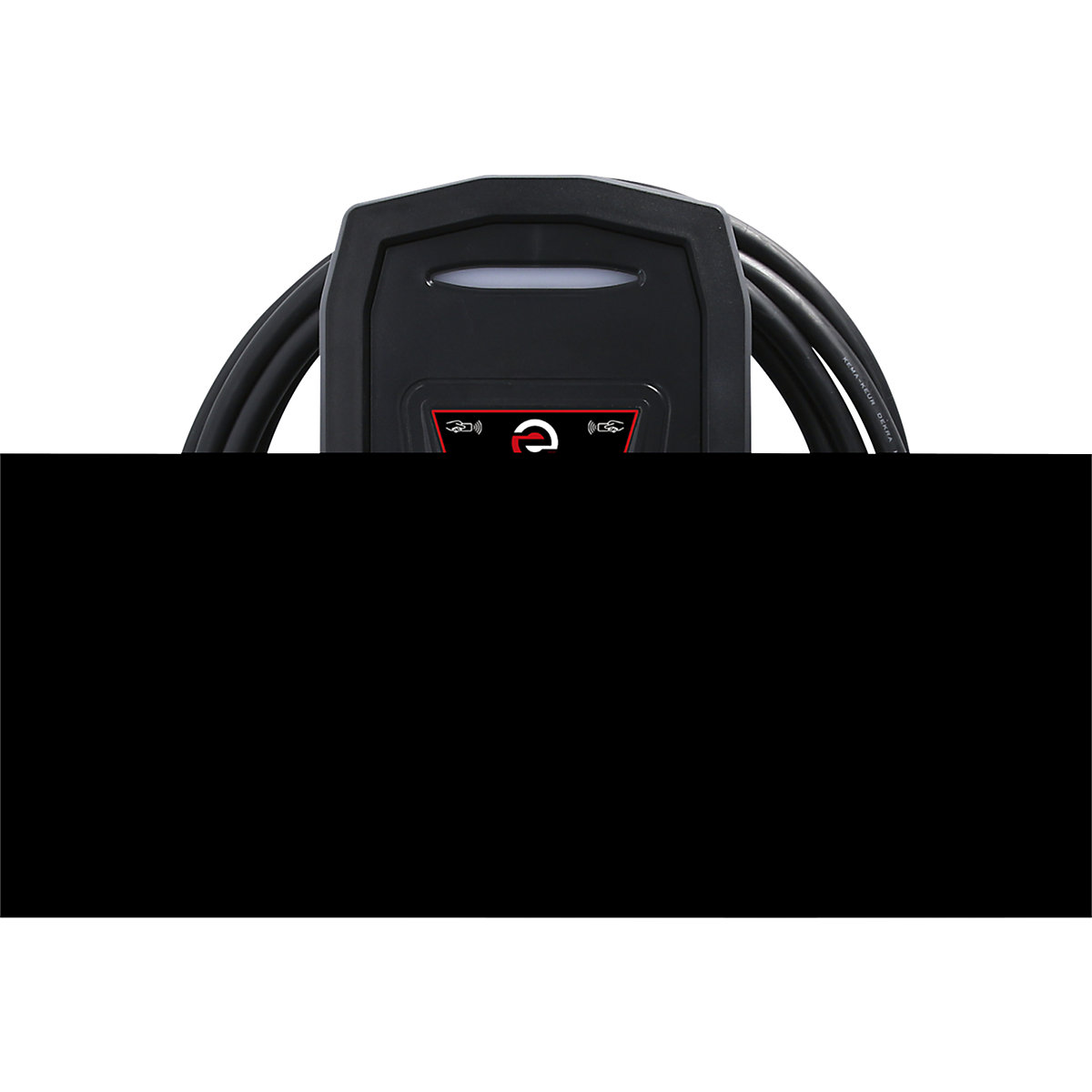 Wallbox efuturo con cable de carga de tipo 2, 3 fases