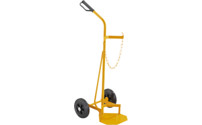 Carrello per bombole d'acciaio