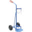 Carrello per bombole in acciaio e per bombole di gas