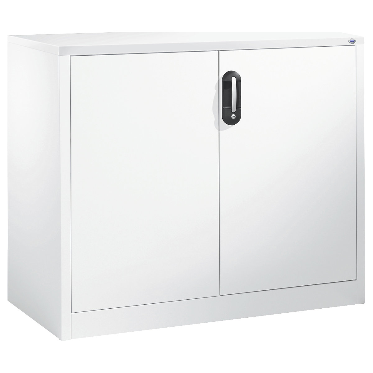 C+P – Armario auxiliar para archivadores ACURADO, 2 pisos de archivadores, H x A x P 1000 x 1200 x 500 mm, blanco puro / blanco puro