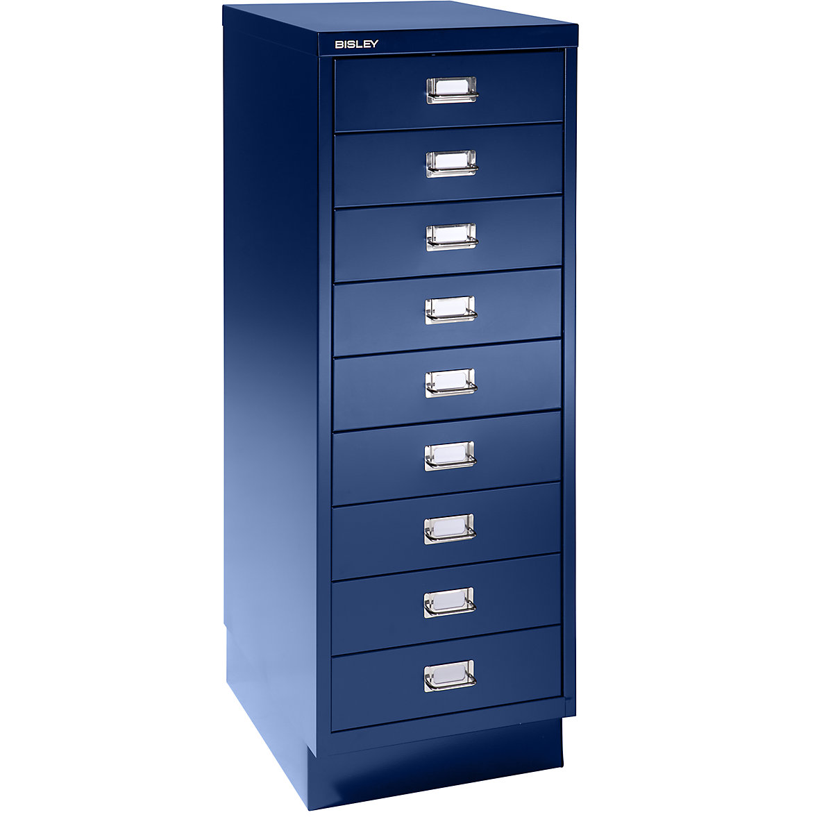 Meuble à Tiroirs Bisley MultiDrawer A4 - 8 Tiroirs, Rouge Cardinal, 38x27.9x59cm