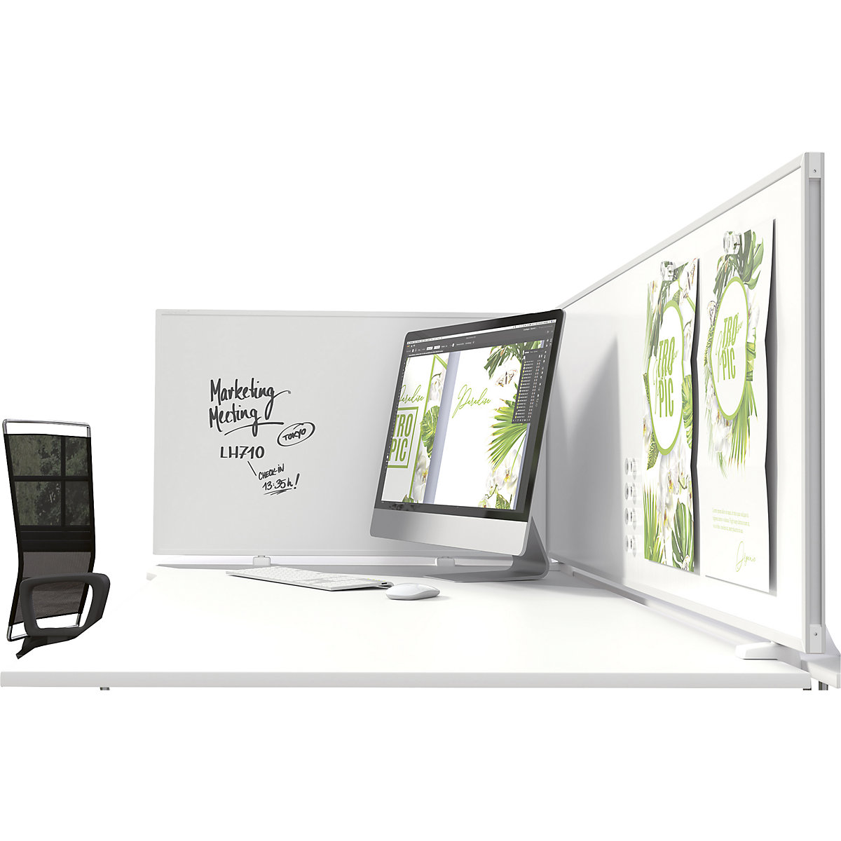 Pared separadora de sobremesa VarioPin – magnetoplan (Imagen del producto 12)-11