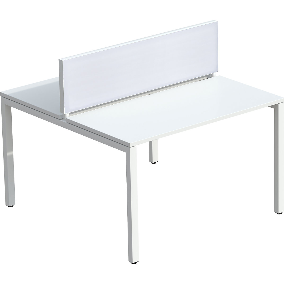 Pared separadora sobre la mesa para escritorios de equipos (Imagen del producto 17)-16