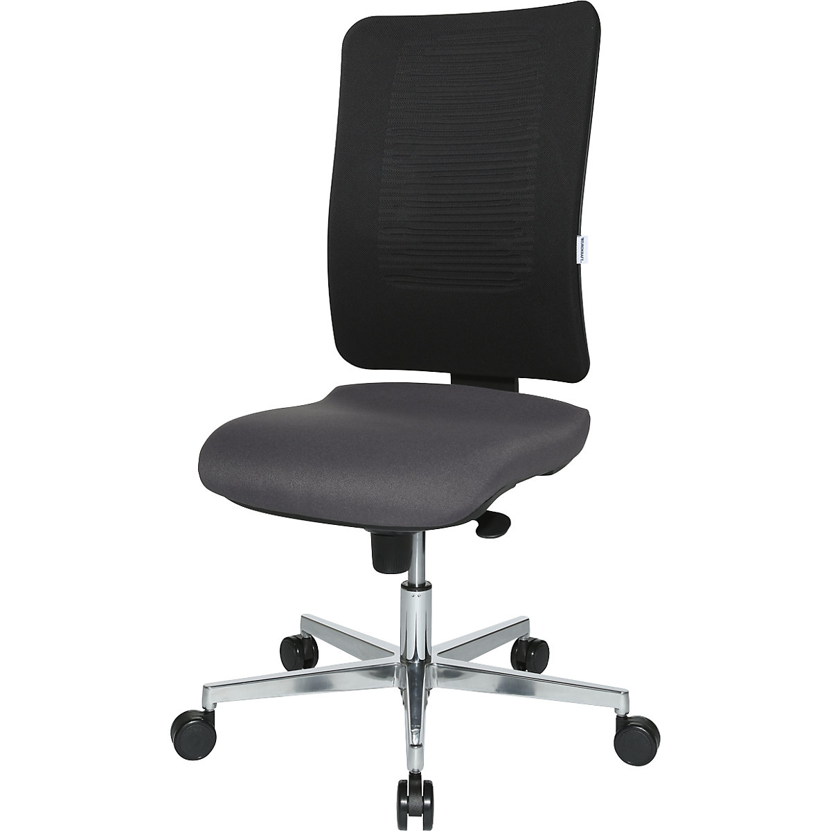 Silla giratoria de oficina V2 con asiento adecuado para la columna &ndash; eurokraft pro