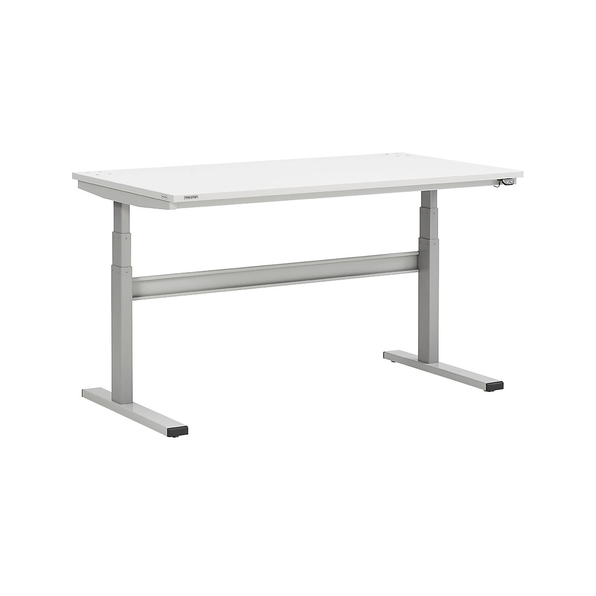 Treston – Munkaasztal, elektromosan állítható magasság, standard kivitel, szé x mé 1500 x 800 mm
