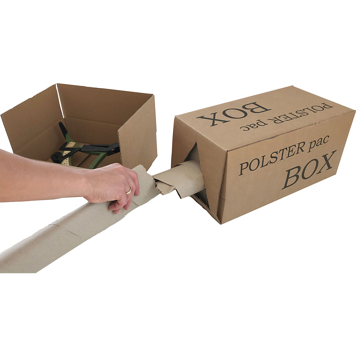 Wypełniacz papierowy w pudełku z dozownikiem (Zdjęcie produktu 3)-2