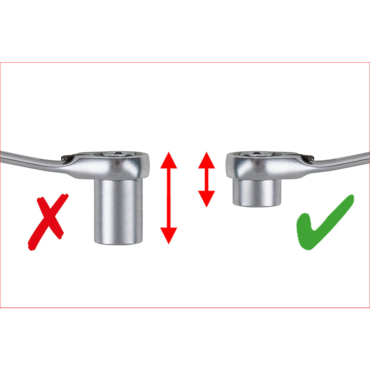 Zestaw z kluczem do gniazd przelotowych i bitami 1/4'&#x27; + 11 mm – KS Tools (Zdjęcie produktu 3)-2