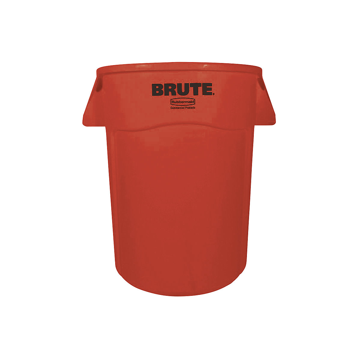 Rubbermaid – Container universal/recipient multifuncțional BRUTE®, rotund, capacitate cca. 166 l, roșu