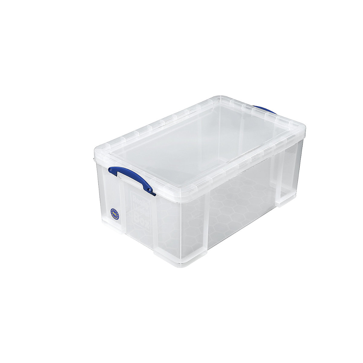 Cutie de stivuire REALLY USEFUL, cu capac, capacitate 64 l, lung. x lăț. x î. 710 x 440 x 310 mm
