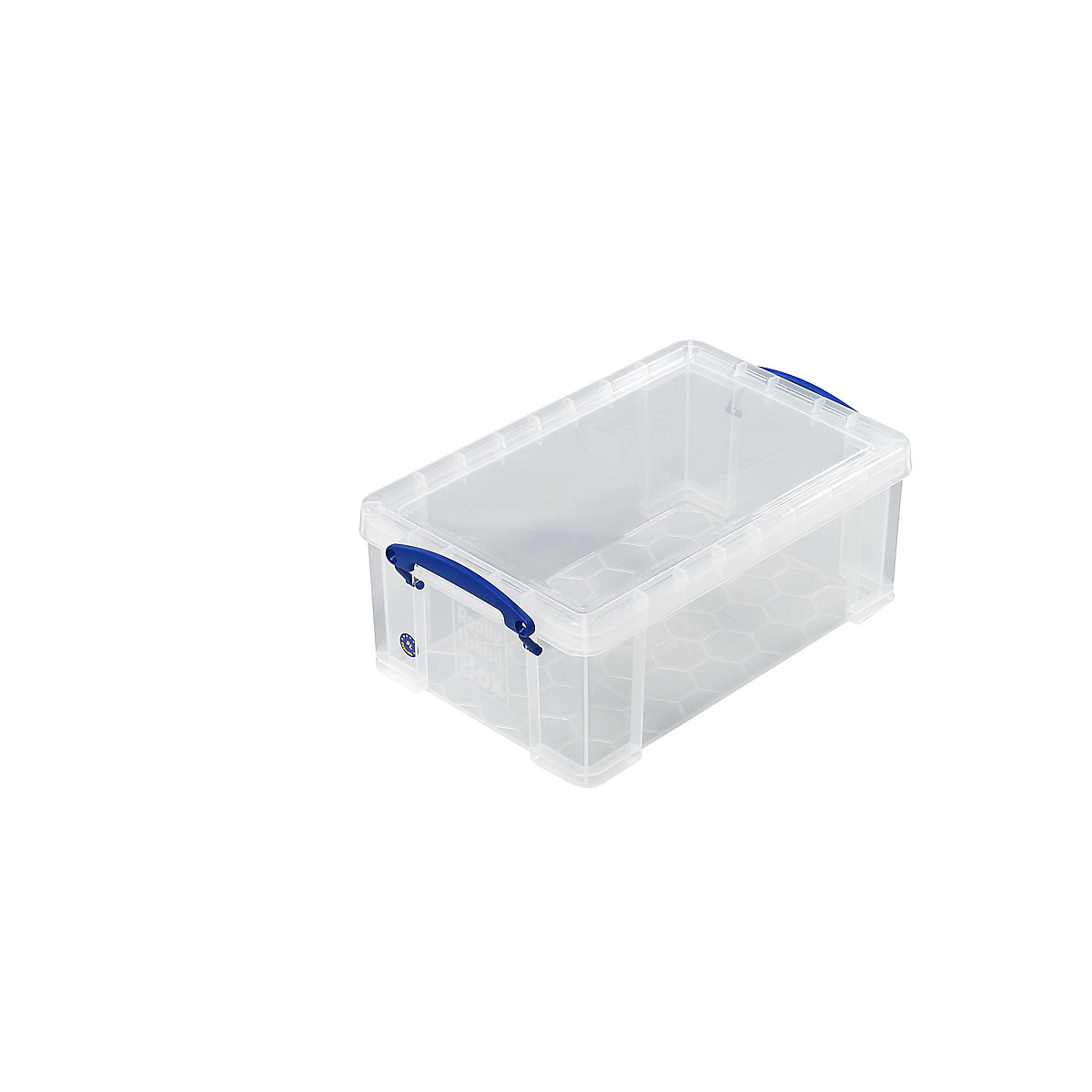 Cutie de stivuire REALLY USEFUL, cu capac, capacitate 9 l, lung. x lăț. x î. 395 x 255 x 155 mm, amb. 4 buc.