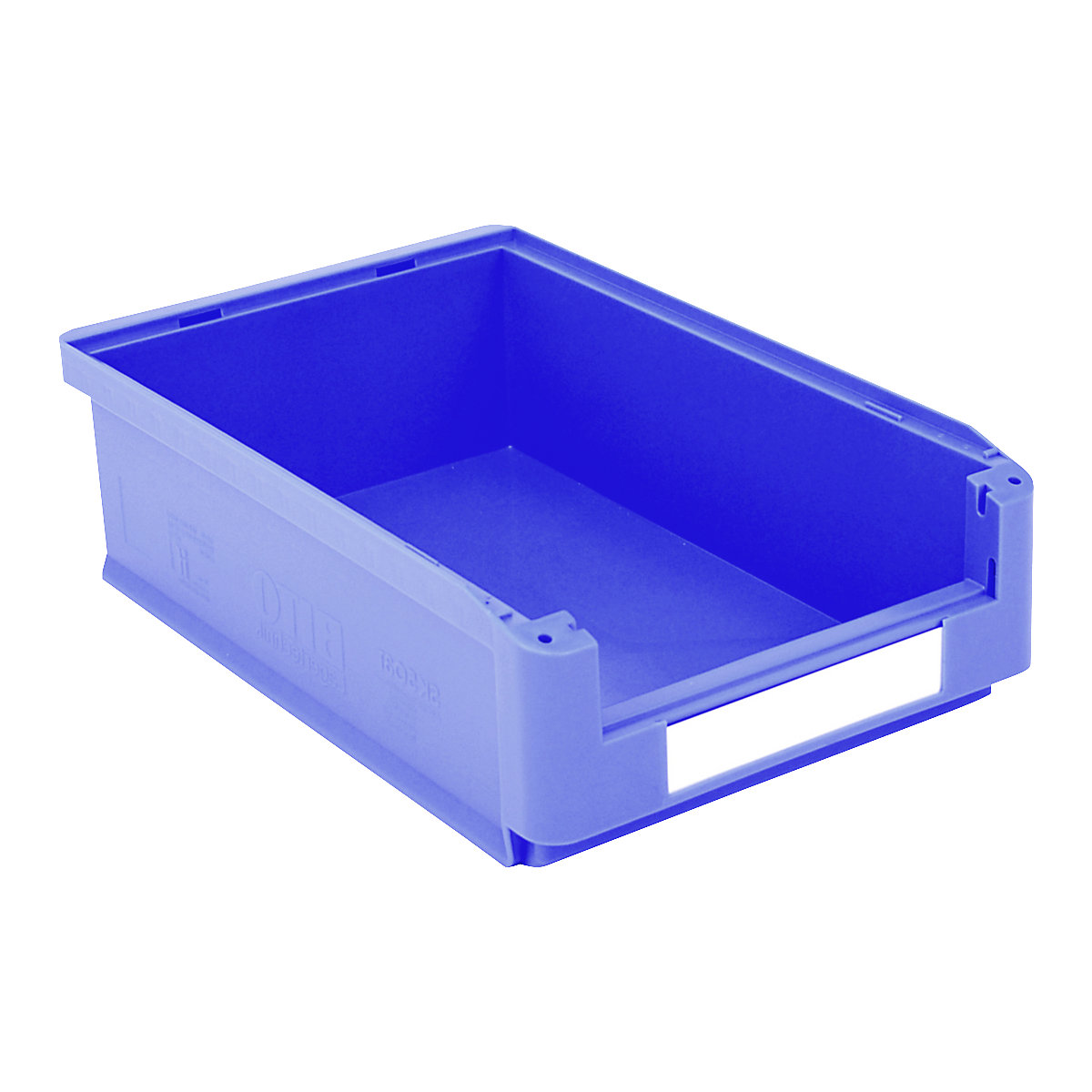 Cutie de depozitare cu conținut vizibil – BITO, lung. x lăț. x î. 500 x 313 x 145 mm, amb. 8 buc., albastră-3