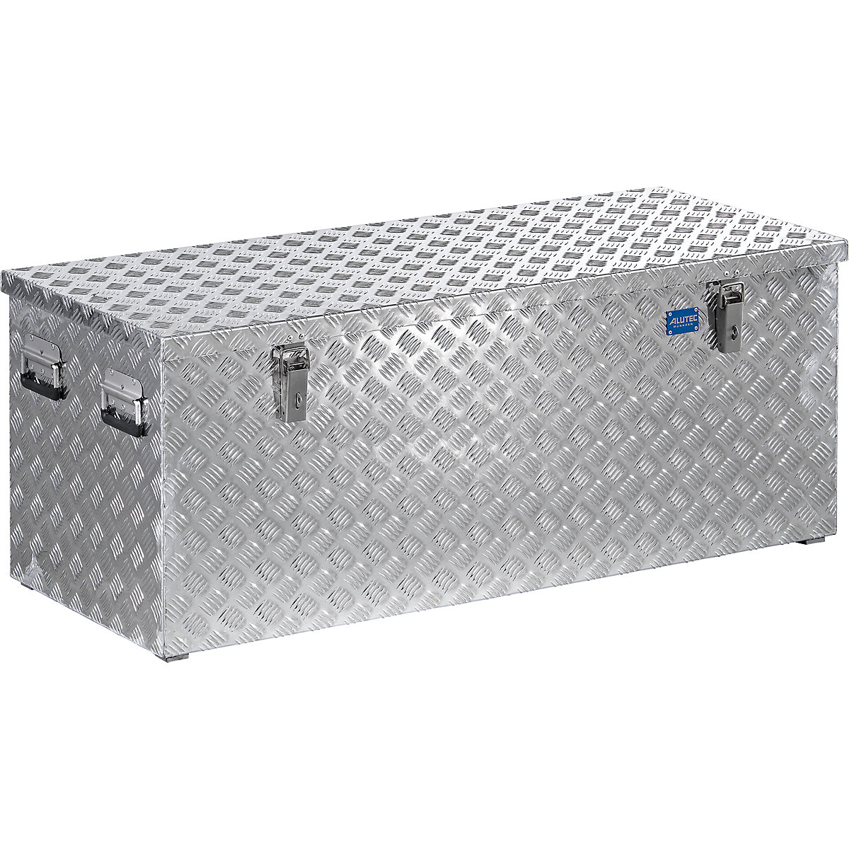 Ladă de transport din tablă de aluminiu striată