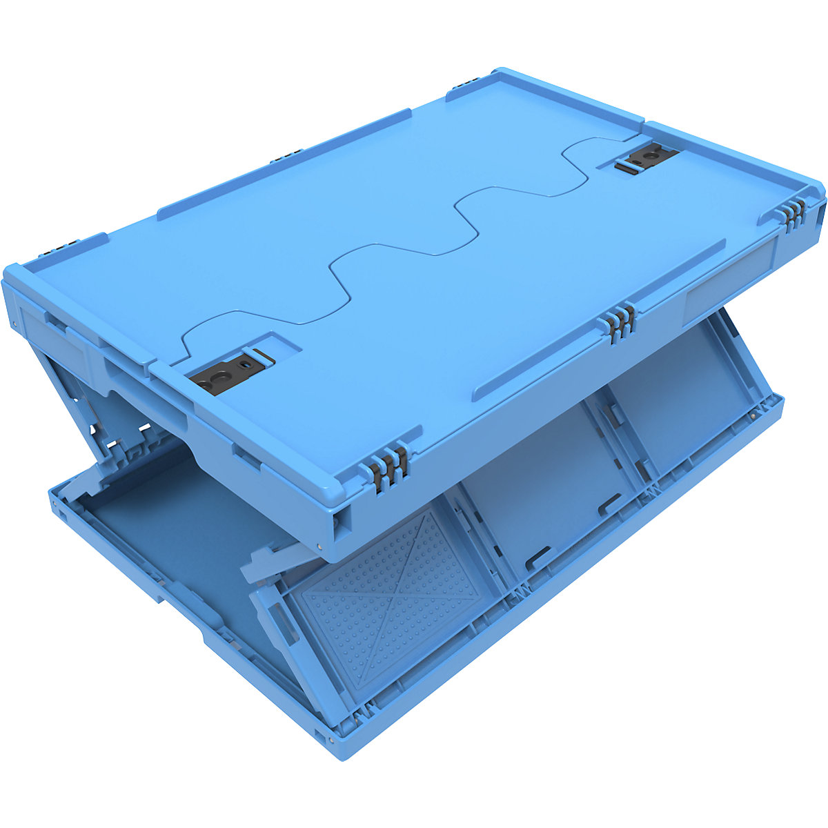 Boxă pliantă din polipropilenă (Imagine produs 2)-1