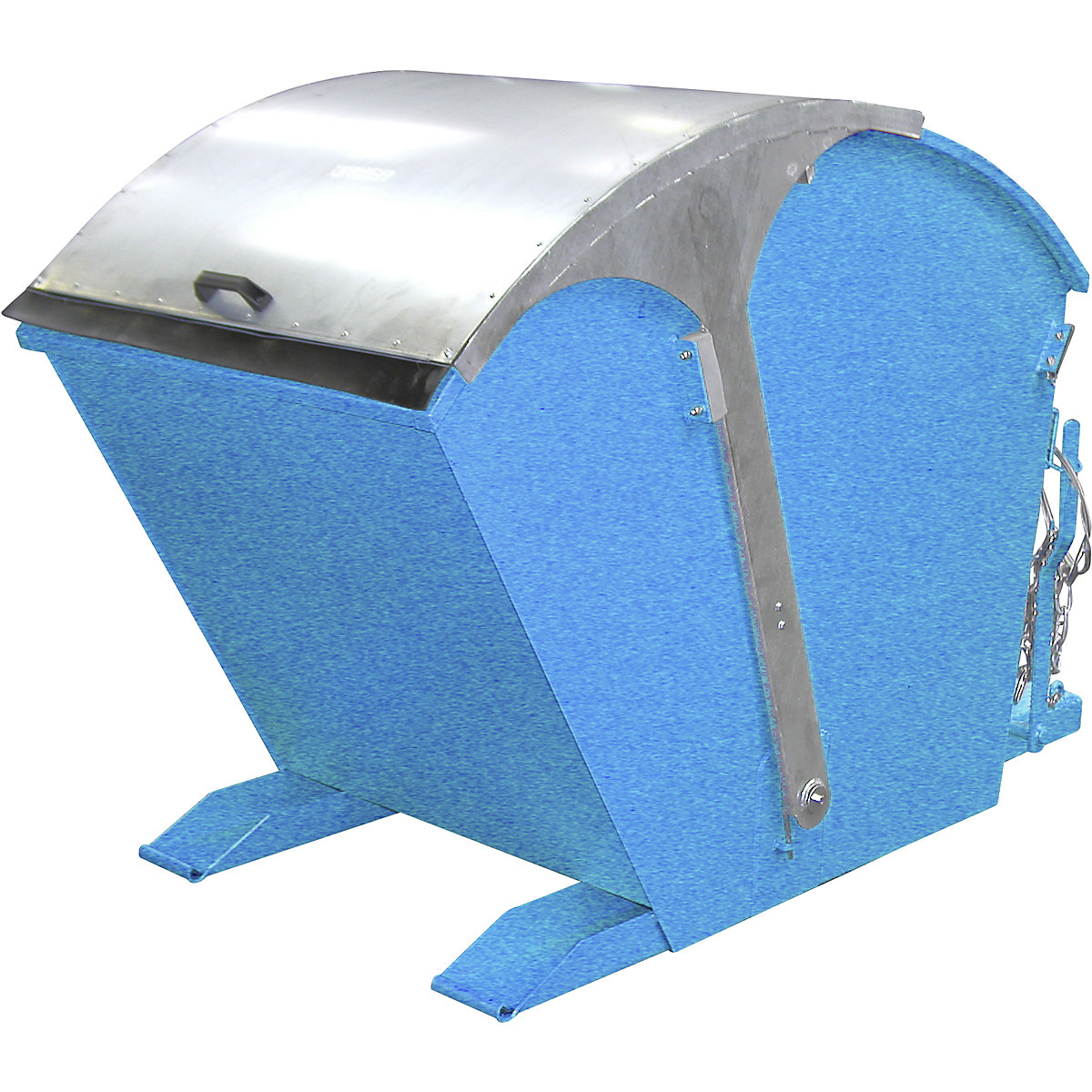 Recipient basculant cu capac rotund &ndash; eurokraft pro