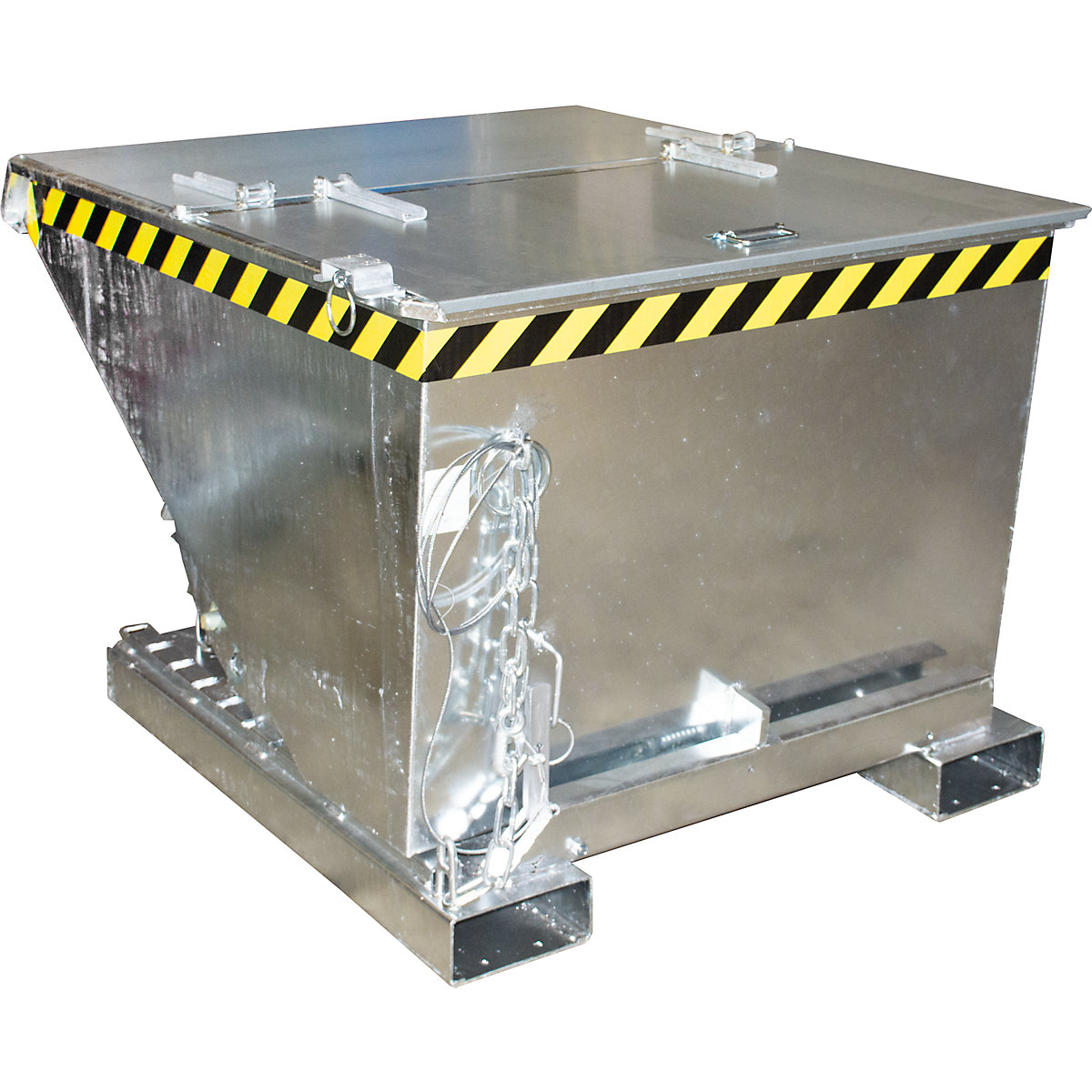 Recipient basculant incl. mecanism de rulare – eurokraft pro (Imagine produs 2)-1