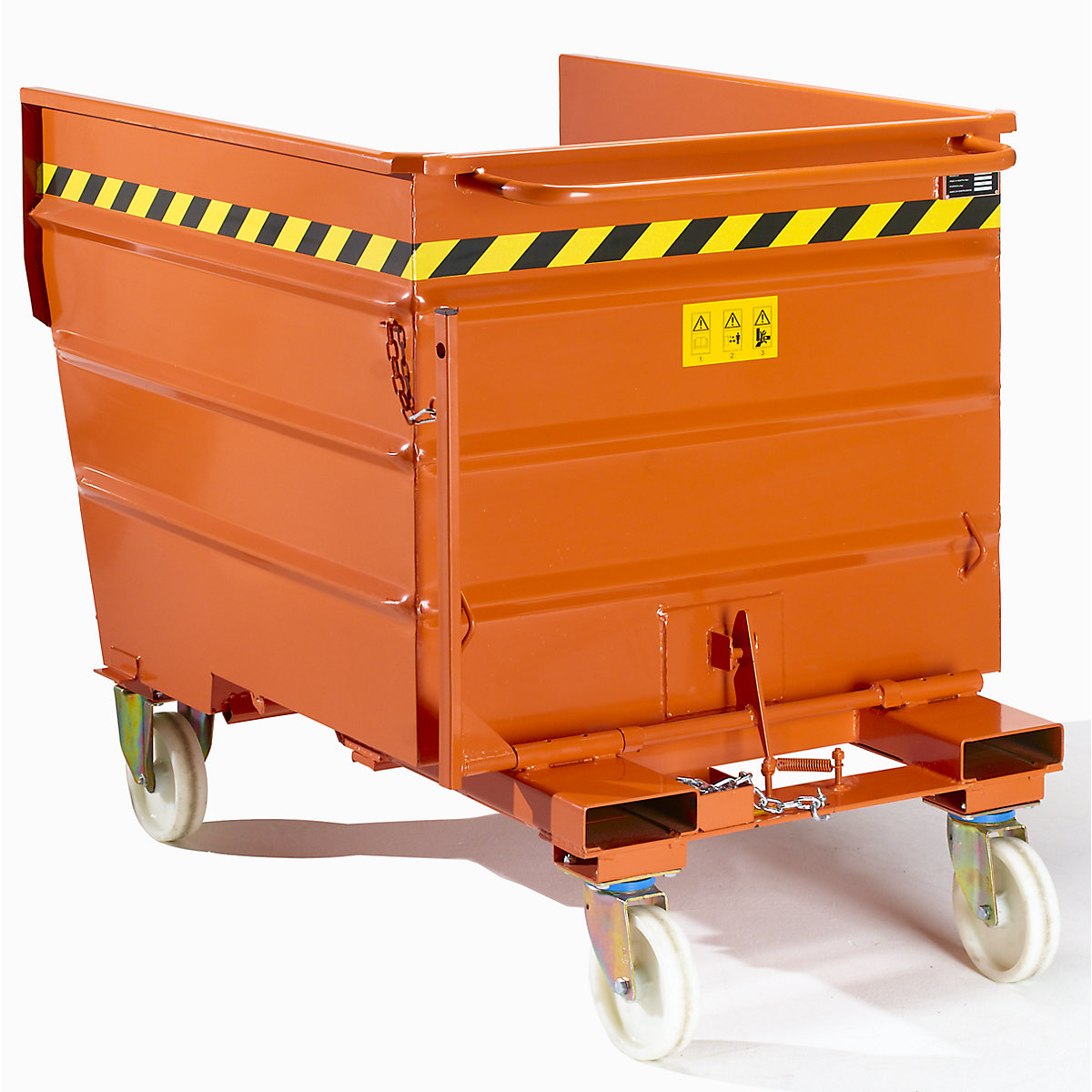 Recipient basculant mobil cu mecanism de basculare (Imagine produs 2)-1