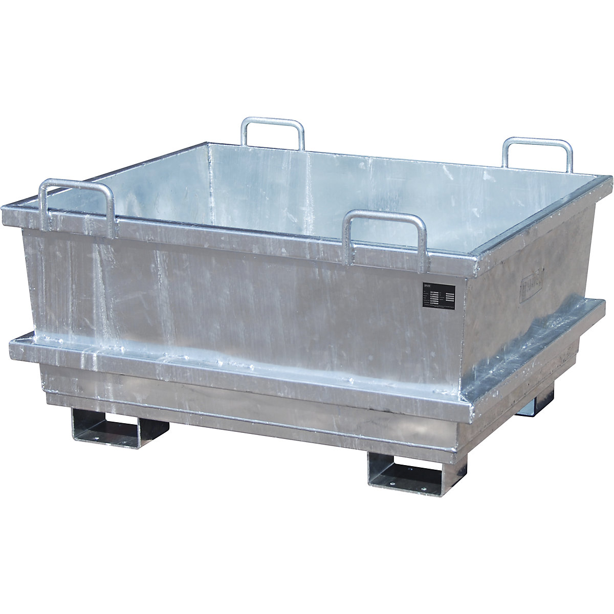 Container universal – eurokraft pro, volum 0,5 m³, zincat la cald, minimum 2 buc.