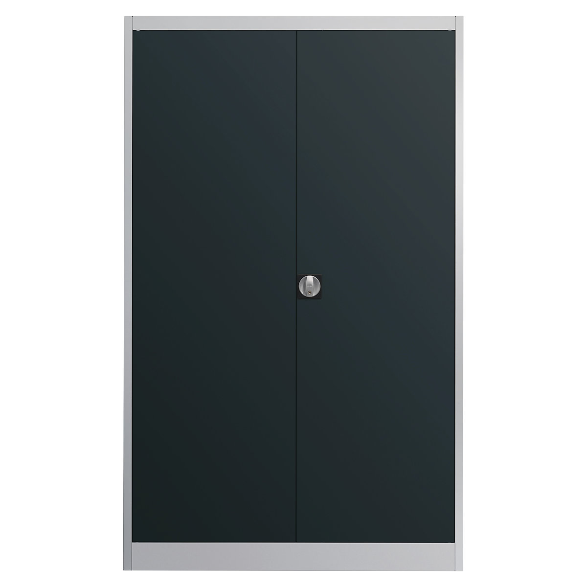 Extra vysoká univerzálna skriňa – mauser, v x š x h 2200 x 1200 x 420 mm, svetlošedá / antracitová šedá