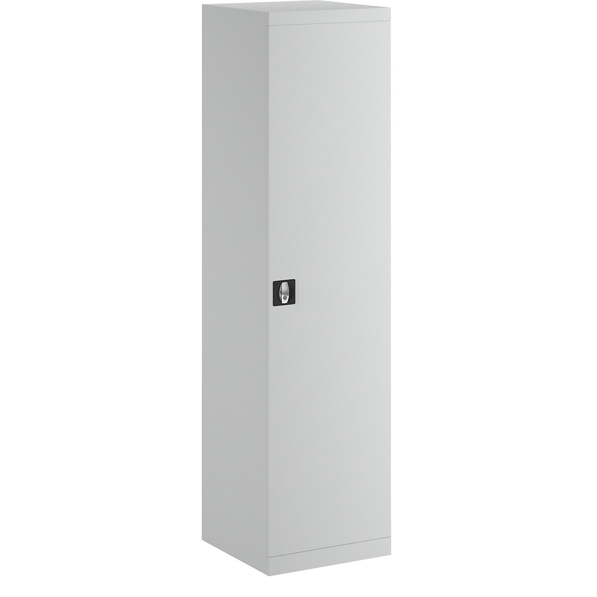 Skříň na materiál – eurokraft pro, šířka 500 mm, 4 výsuvné police, dveře světle šedé-4