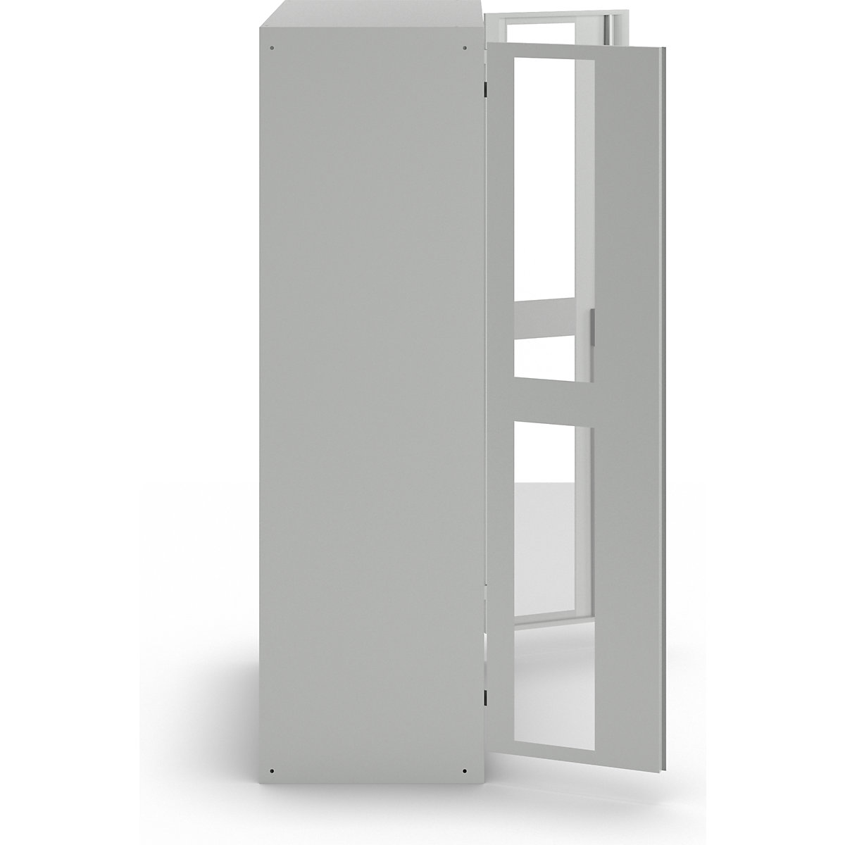 Skříň s prosklenými dveřmi, v x š x h 1950 x 1000 x 580 mm – LISTA (Obrázek výrobku 4)-3