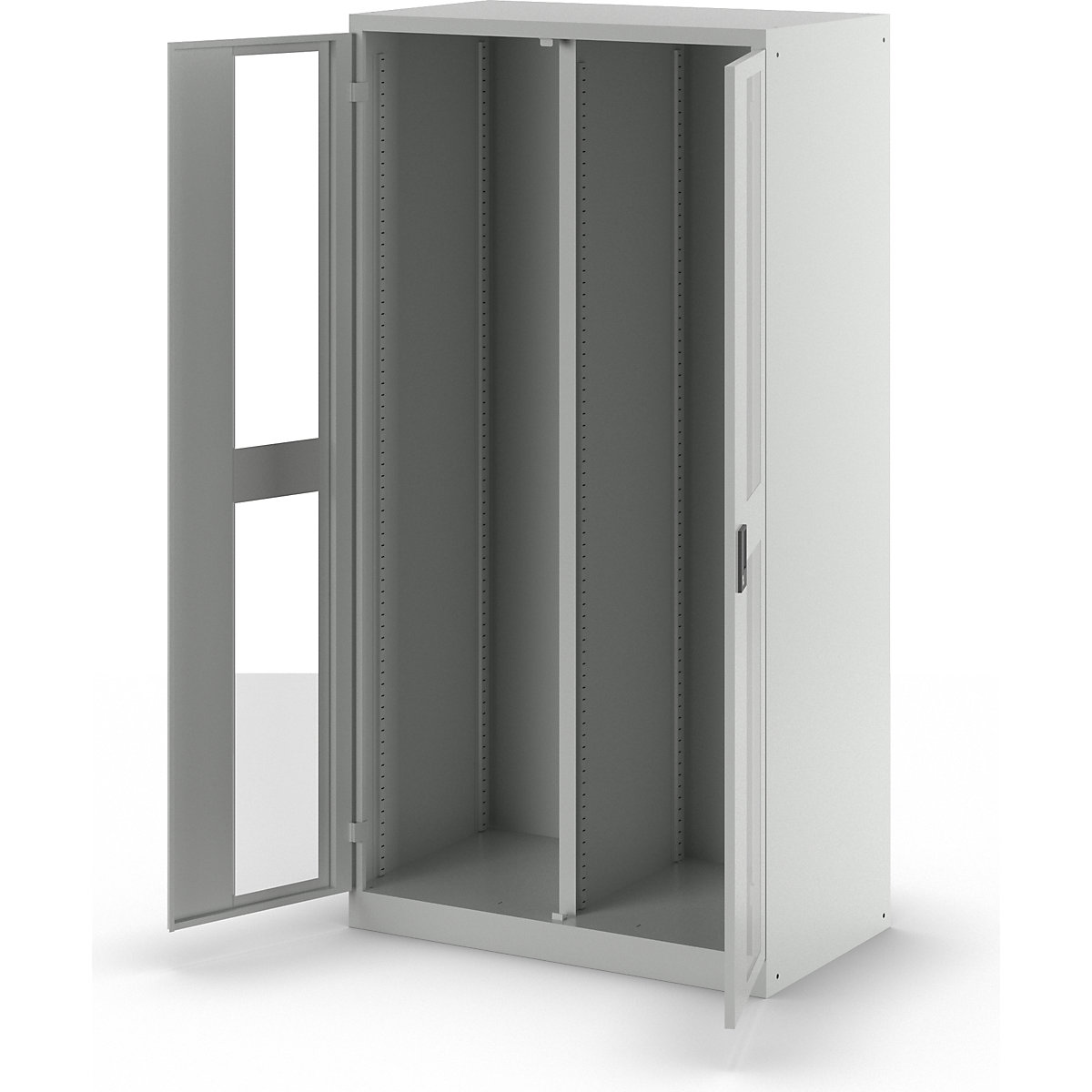 Skříň s prosklenými dveřmi, v x š x h 1950 x 1000 x 580 mm – LISTA (Obrázek výrobku 8)-7