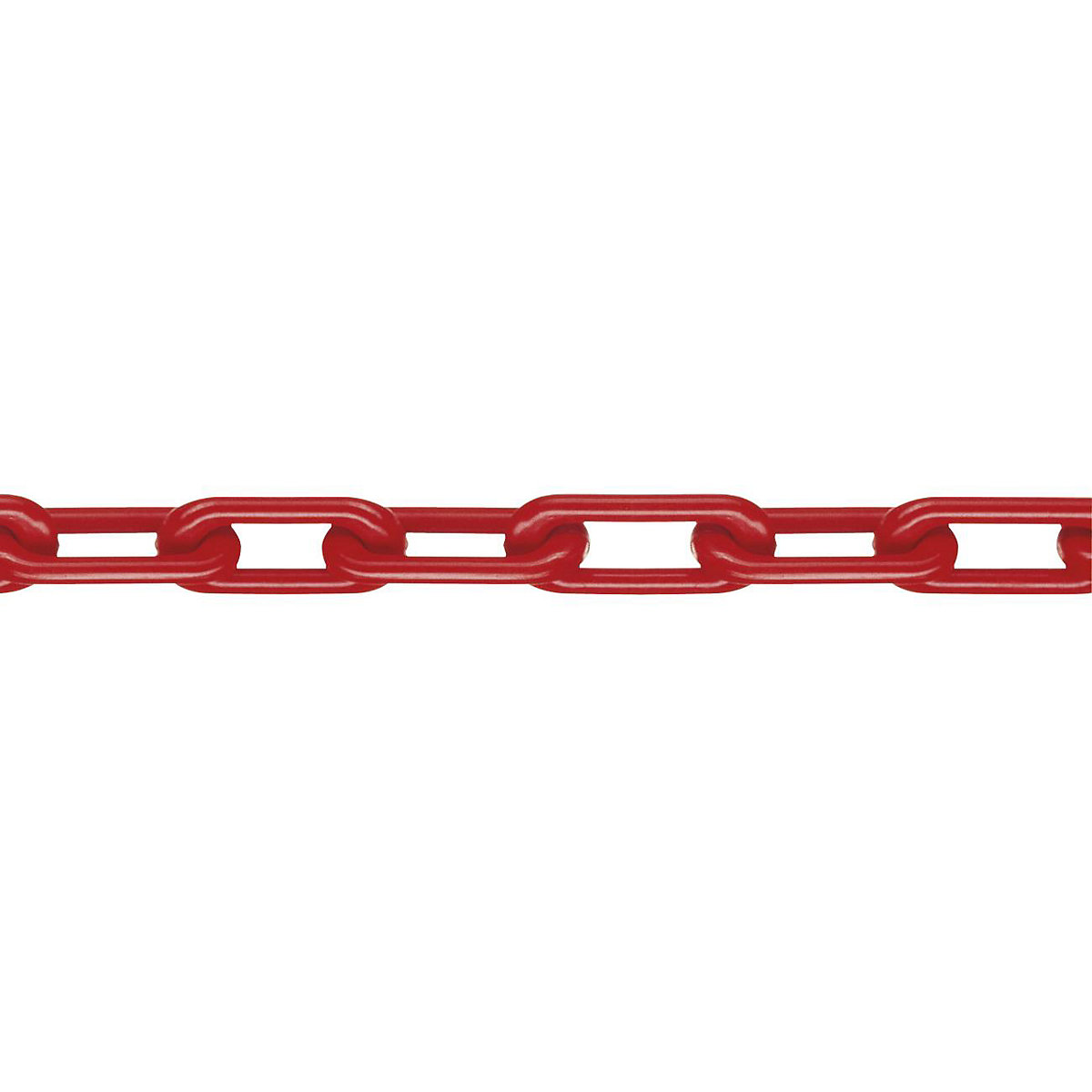 Łańcuch z nylonu, jakość MNK 8, dł. wiązki 25 m, czerwony-5